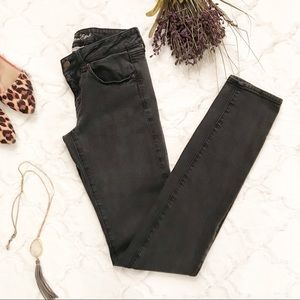 American Eagle Faded Black Super Stretch Skinny